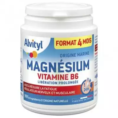 Alvityl Magnésium Vitamine B6 Libération Prolongée Comprimés Lp Pot/120 à LES ANDELYS